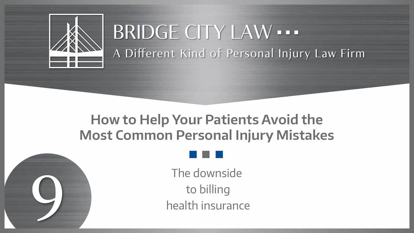 #9 The Downside to Billing Health Insurance